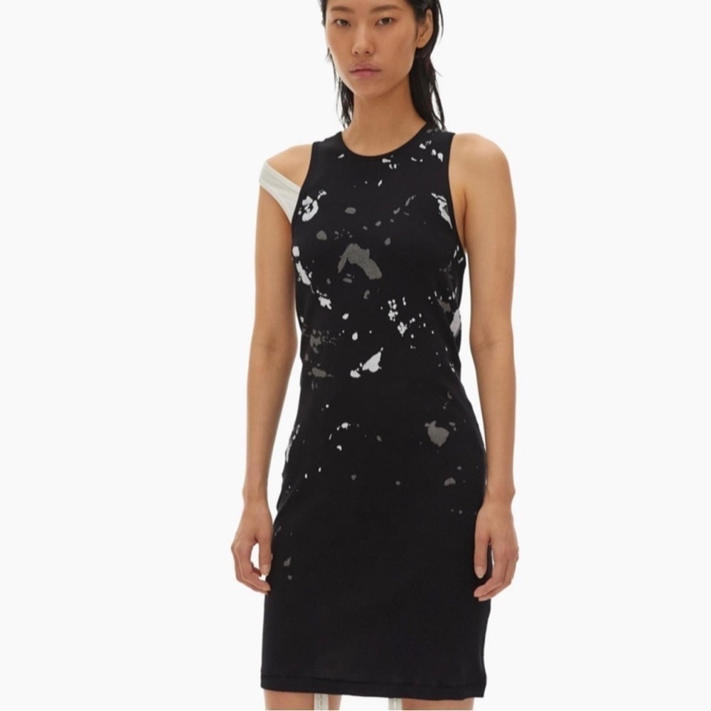 Helmut Lang PAINTED RIB MASC TANK DRESS - Picture 8 of 12